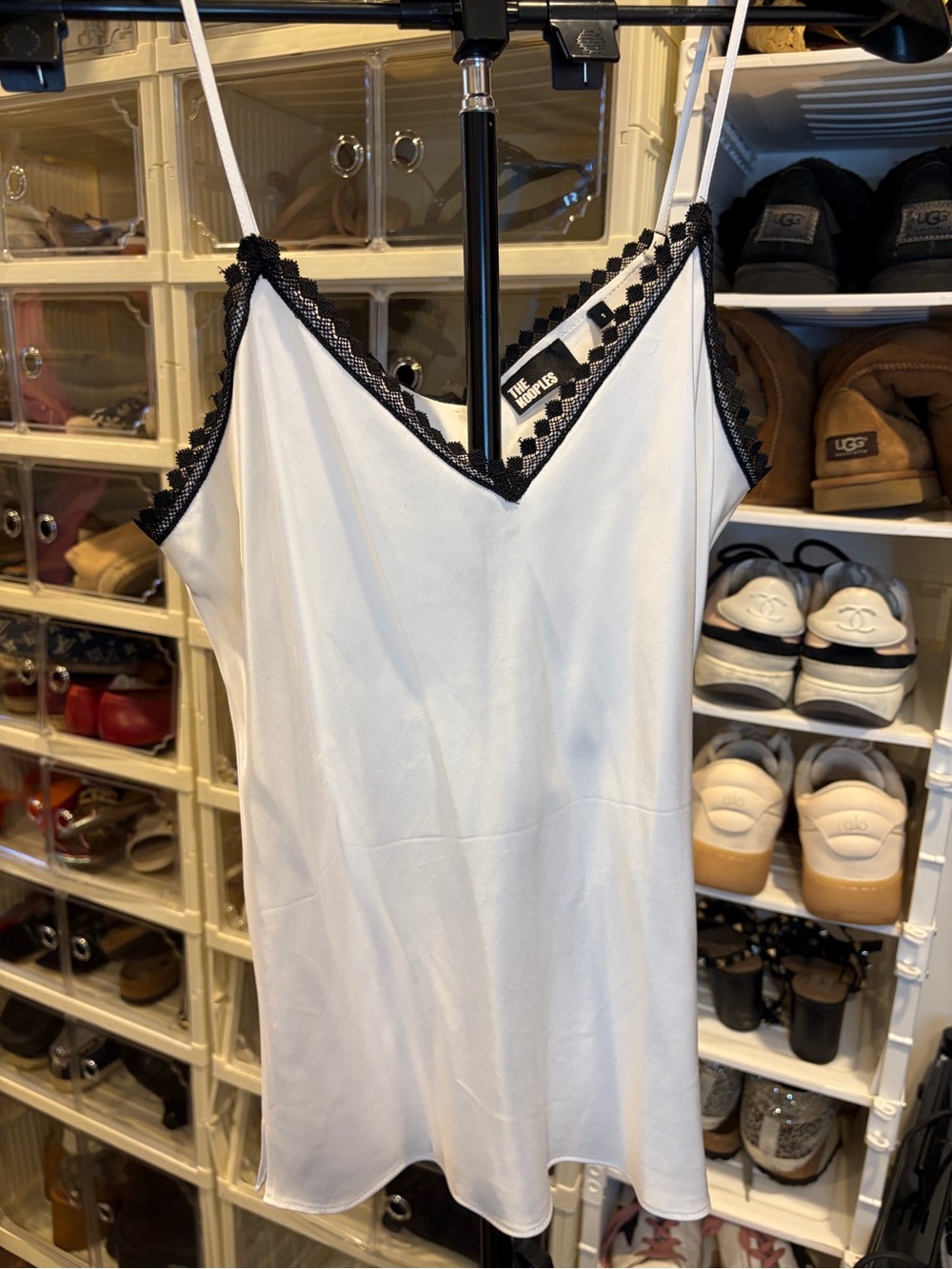 White Lace-Trim Cami Slip - The White Company